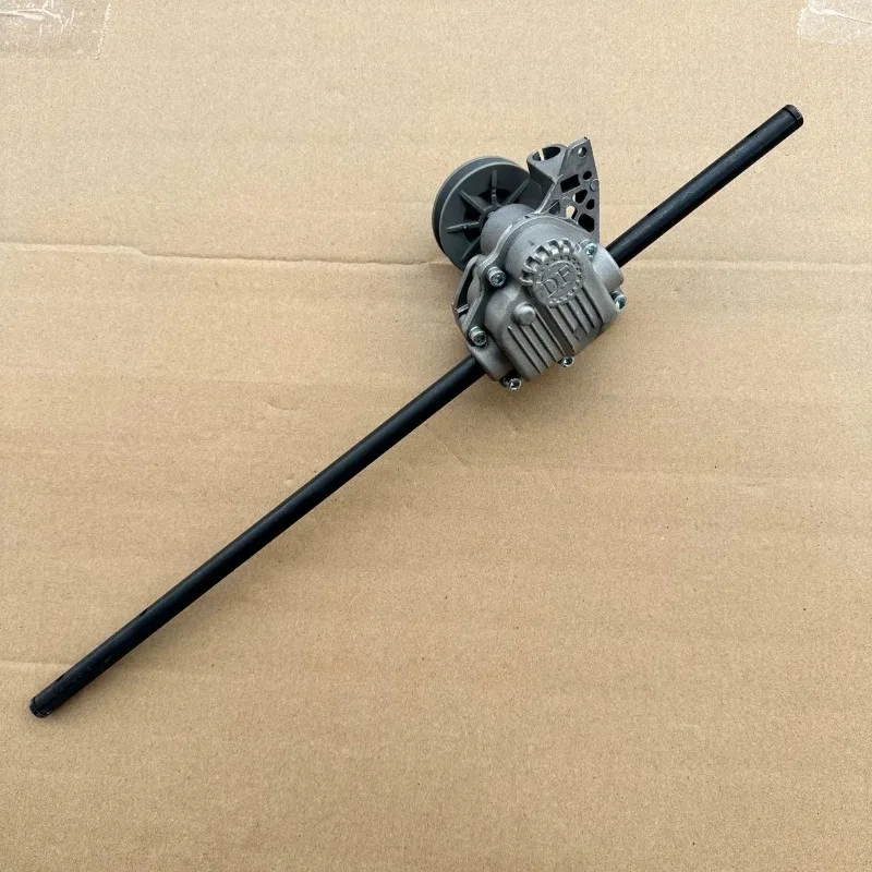 Walk-Behind Belt-Driven Self-Propelled Lawn Mower Gearbox Assembly, Self-Propelled Drive Gear Unit For Grass Trimmer Mower