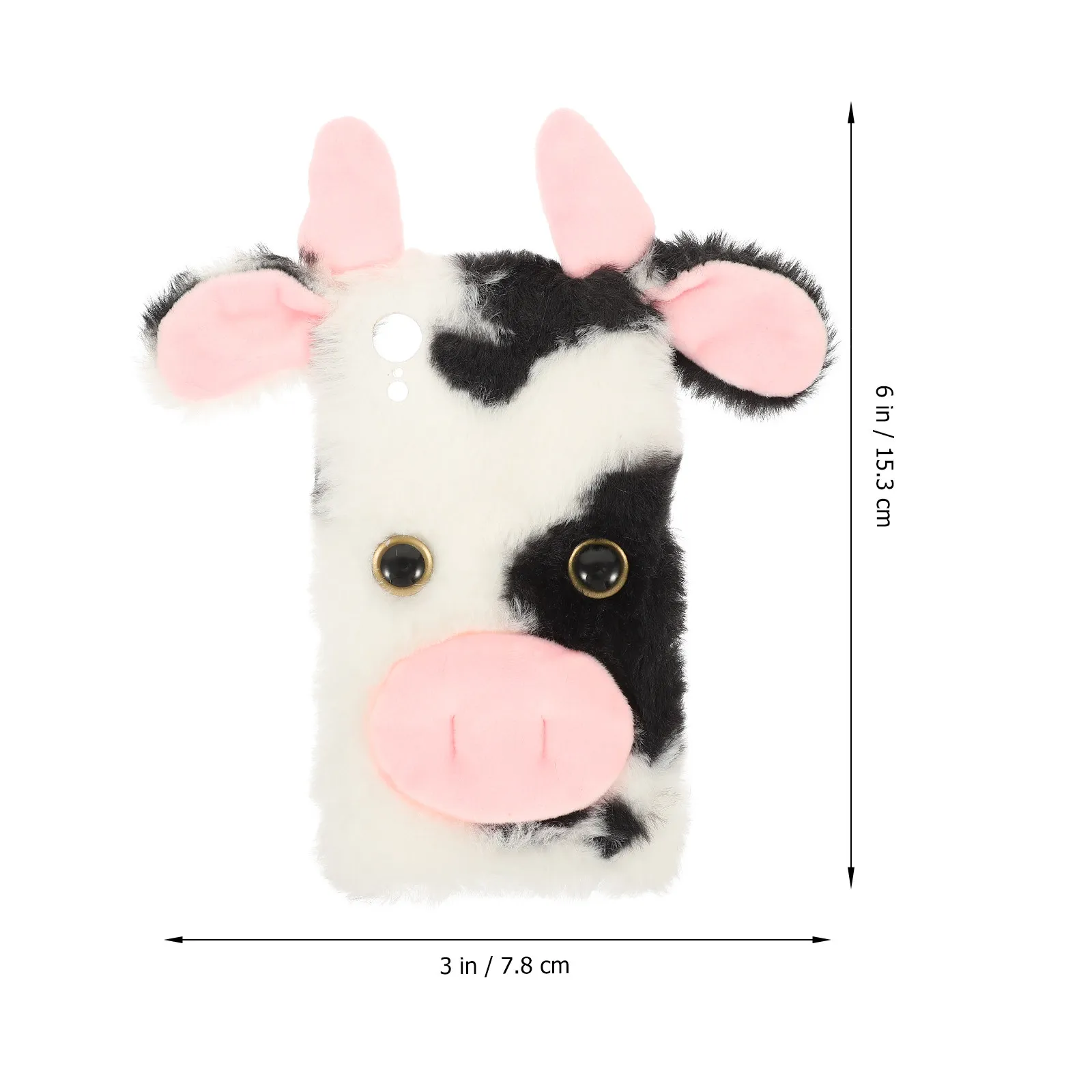 Cow-Shaped Soft TPU Phone Case, Full Protection, Drop & Scratch Resistant, Cute Design for Warm Feel view 5