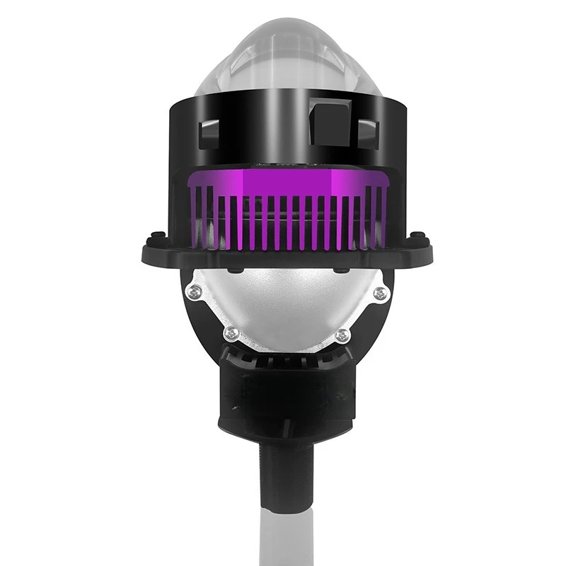 

Car led headlight lens short square tail single direct lens car led headlight