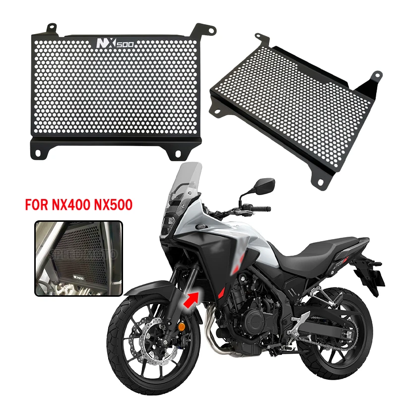 

For HONDA NX500 NX400 NX 500 400 2023 2024 2025 Motorcycle Accessories Radiator Grille Guard Cover Protector Grill Protection