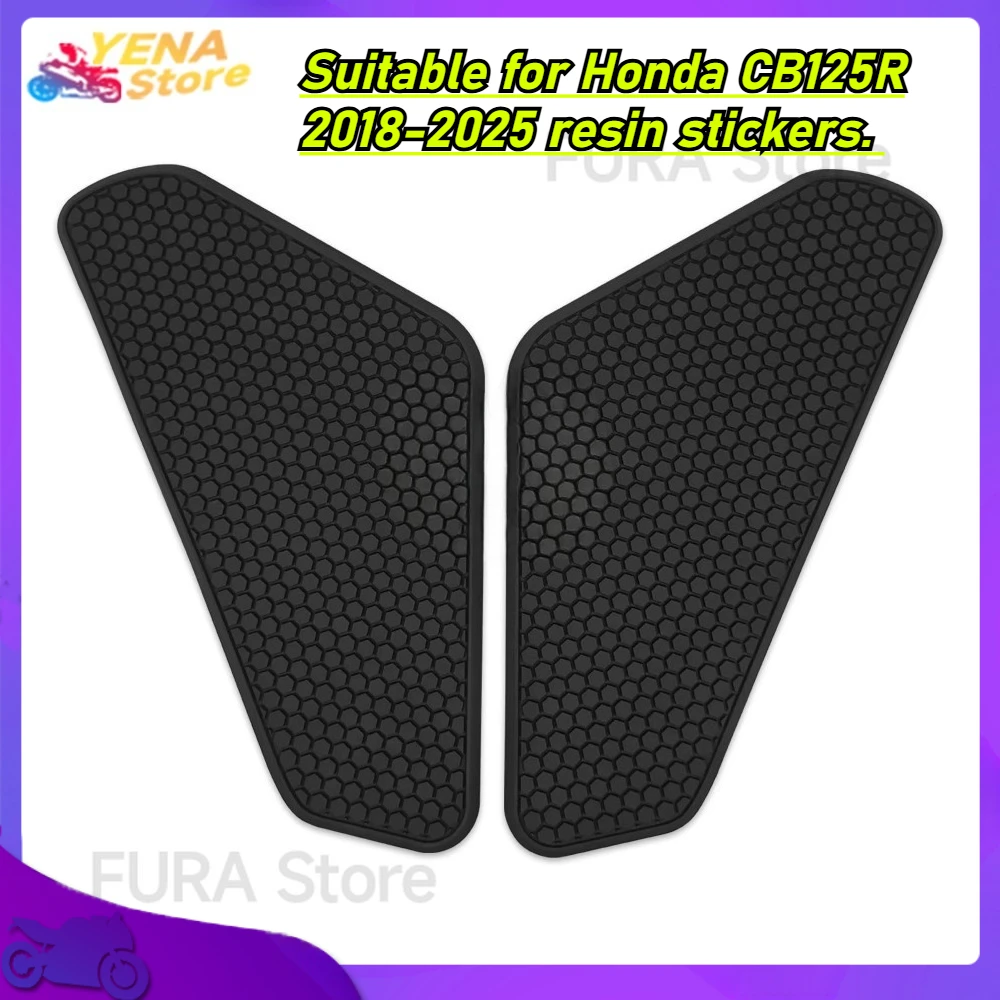 

Motorcycle protective pads with new decorative stickers are suitable for Honda CB125R 2018-2025 resin stickers.