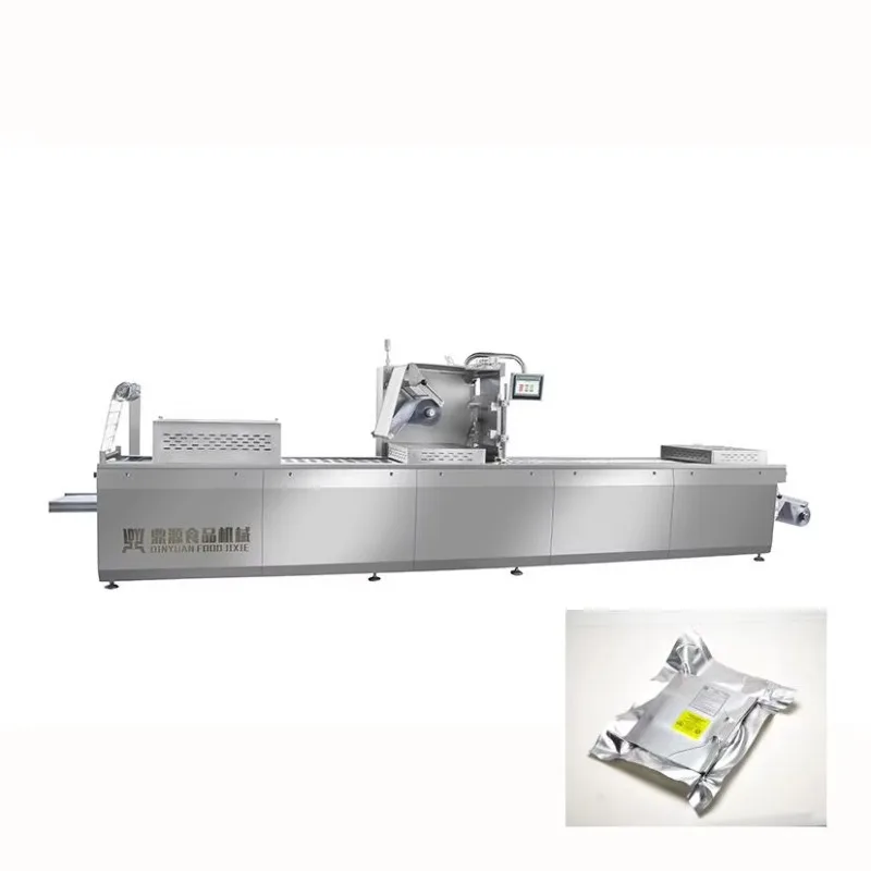 Industrial Vacuum Packing Machine Double Chamber Dry Food Sealer Stretch Film Packaging Equipment Heavy Duty Pump
