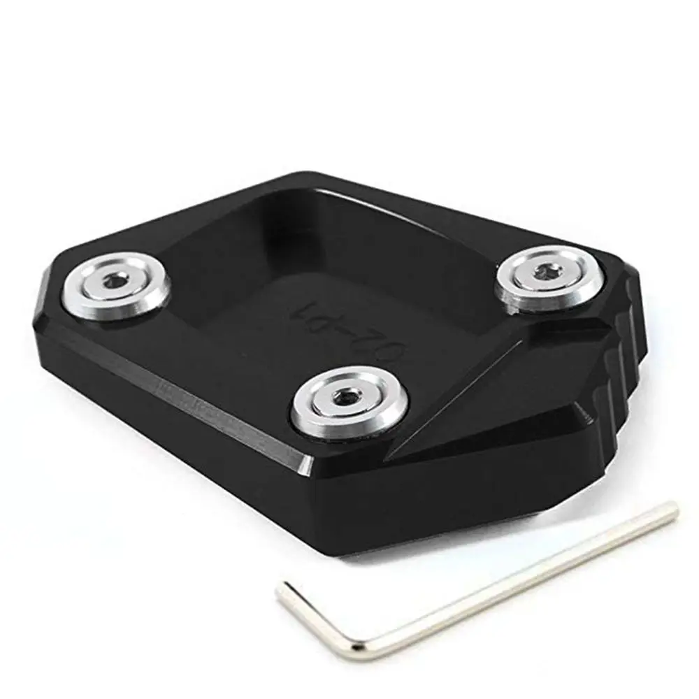 For Honda NC700X NC700S NC700D CNC Kickstand Foot Side Stand Enlarge Extension Pad Support Plate 2012 2013 2014 2015