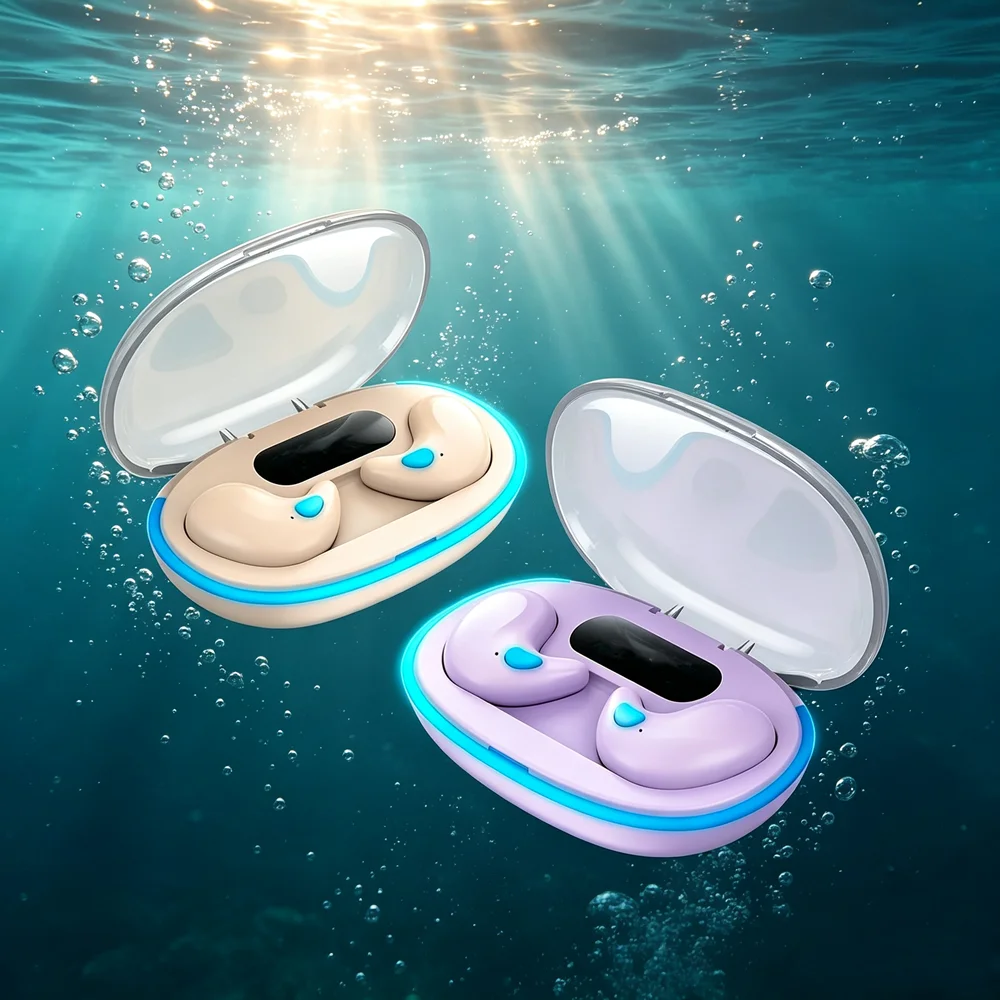 TWS Wireless Bluetooth Headphones Wireless Earbuds Ultra-portable Bluetooth Earphones Are Perfectly Sized for Daily Pocket Carry