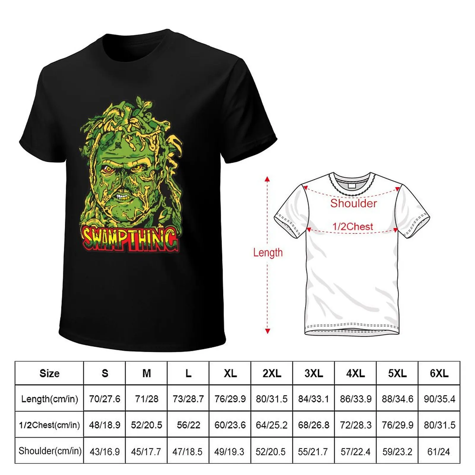 Gift Idea Swamp Thing Christmas Holiday T-Shirt korean fashion basketball graphic tees vintage clothes shirts men graphic