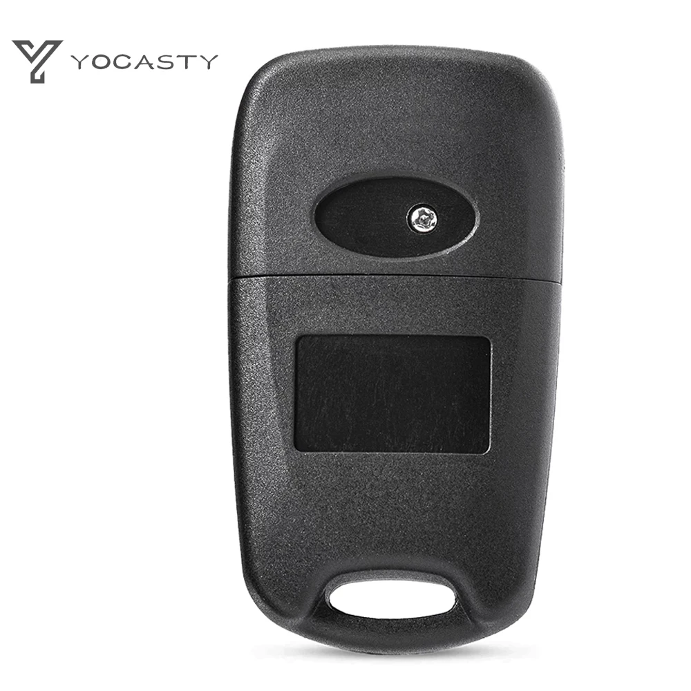 YOCASTY-Coque de clé de voiture à distance à rabat, coque automatique pour Kia K2 K5 Rio 3 Picanto Ceed Cerato Sportage, Hyundai I20 I30 feat 35 I35