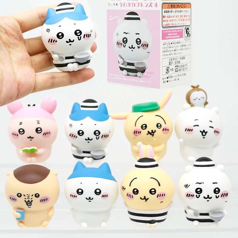 

Chiikawas Blind Box Nanka Chiisakute Kawaii Yatsu Usagis Hachiware Toys for Friends 4 Ornament Capsule Toys
