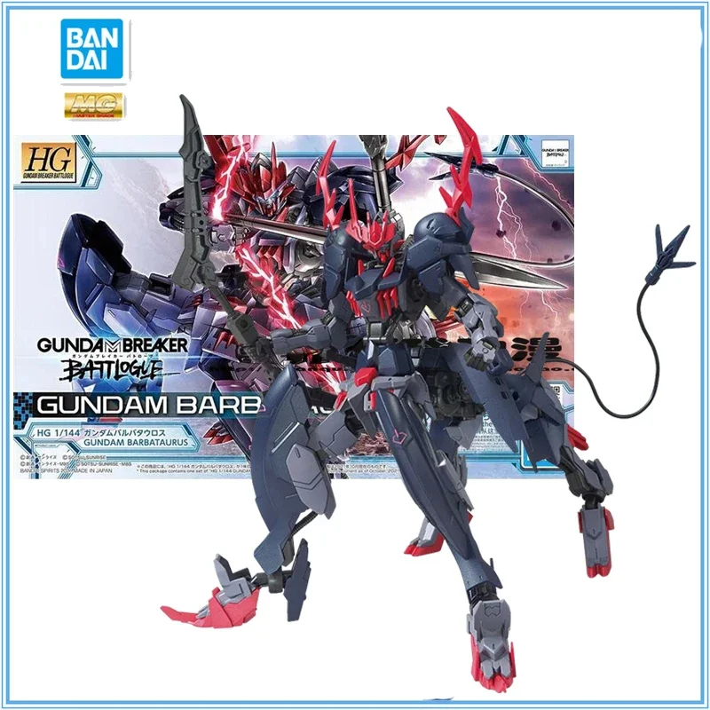 

BANDAI HG 1/144 Gundam Breaker Battlogue Barbatos Gundam Barbataurus Anime Action Figure Toys for Children