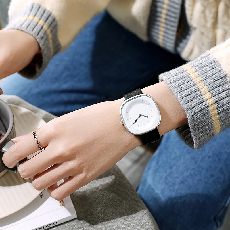 Relojes de marca para mujer, estilo deportivo, reloj de moda para mujer, reloj de cuero para mujer y niña, relojes de pulsera de cuarzo para mujer