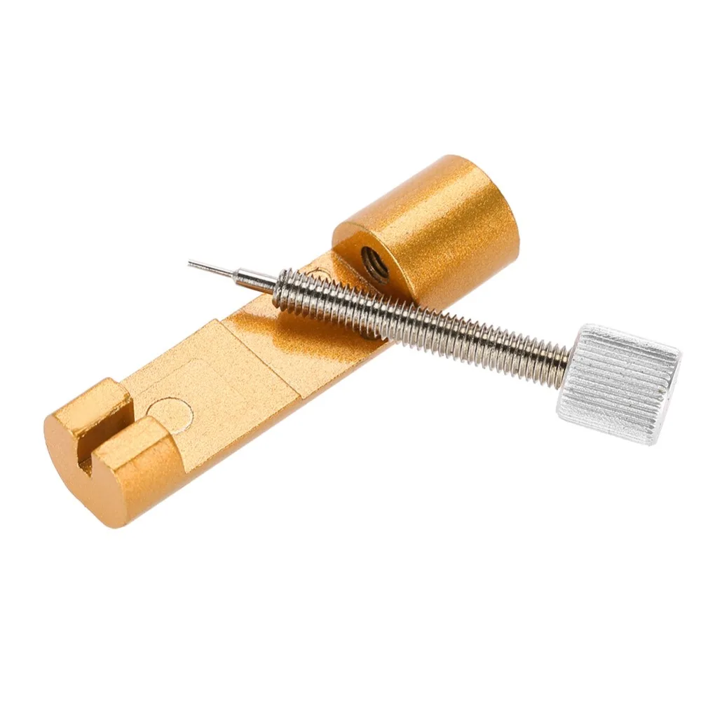 Red, Gold Metal Watch Link Remover Tool Metal 6.5*1.5cm Watch Band Adjuster Sizing Tool Watch Bracelet Disassembly Tool