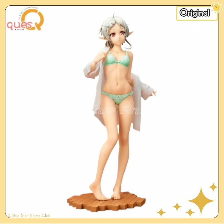QuesQ Mushoku Tensei: Jobless Reincarnation Season 2 Sylphiette Greyrat Dress-up Moments Cartoon Figures Model Toy