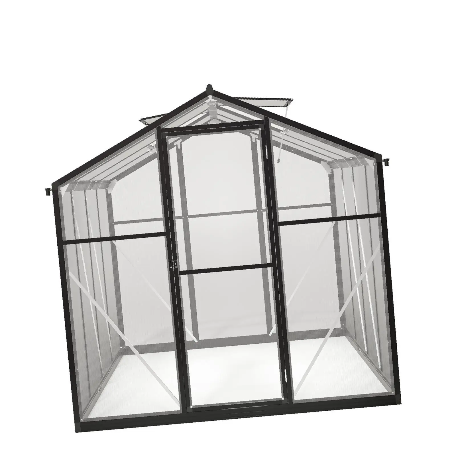 

Быстросборная теплица для садоводства на открытом воздухе, надежный виниловый тент для рассады, сверхпрочный всепогодный укрытие для растений