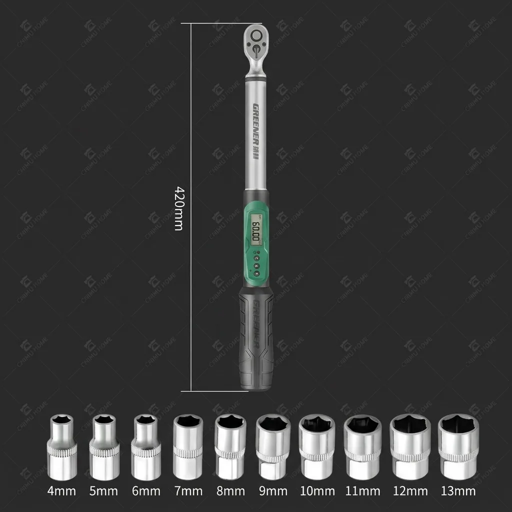 【CHIMU HOME】 High-Precision Digital Torque Wrench 1/2