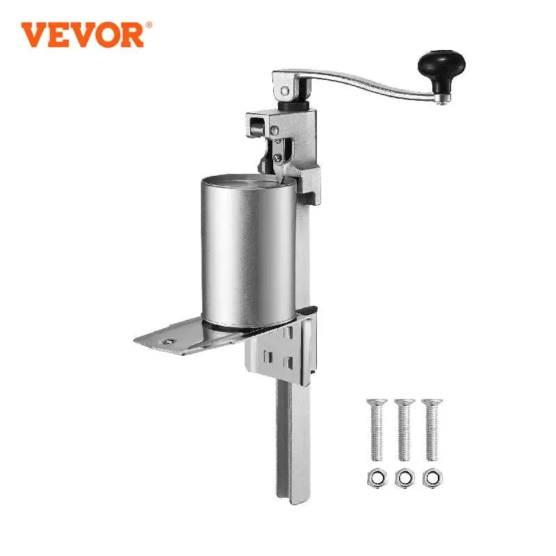 

VEVOR Manual Can Opener, Commercial Table Opener for Large Cans, Heavy Duty Can Opener with Base, Adjustable Height Industrial