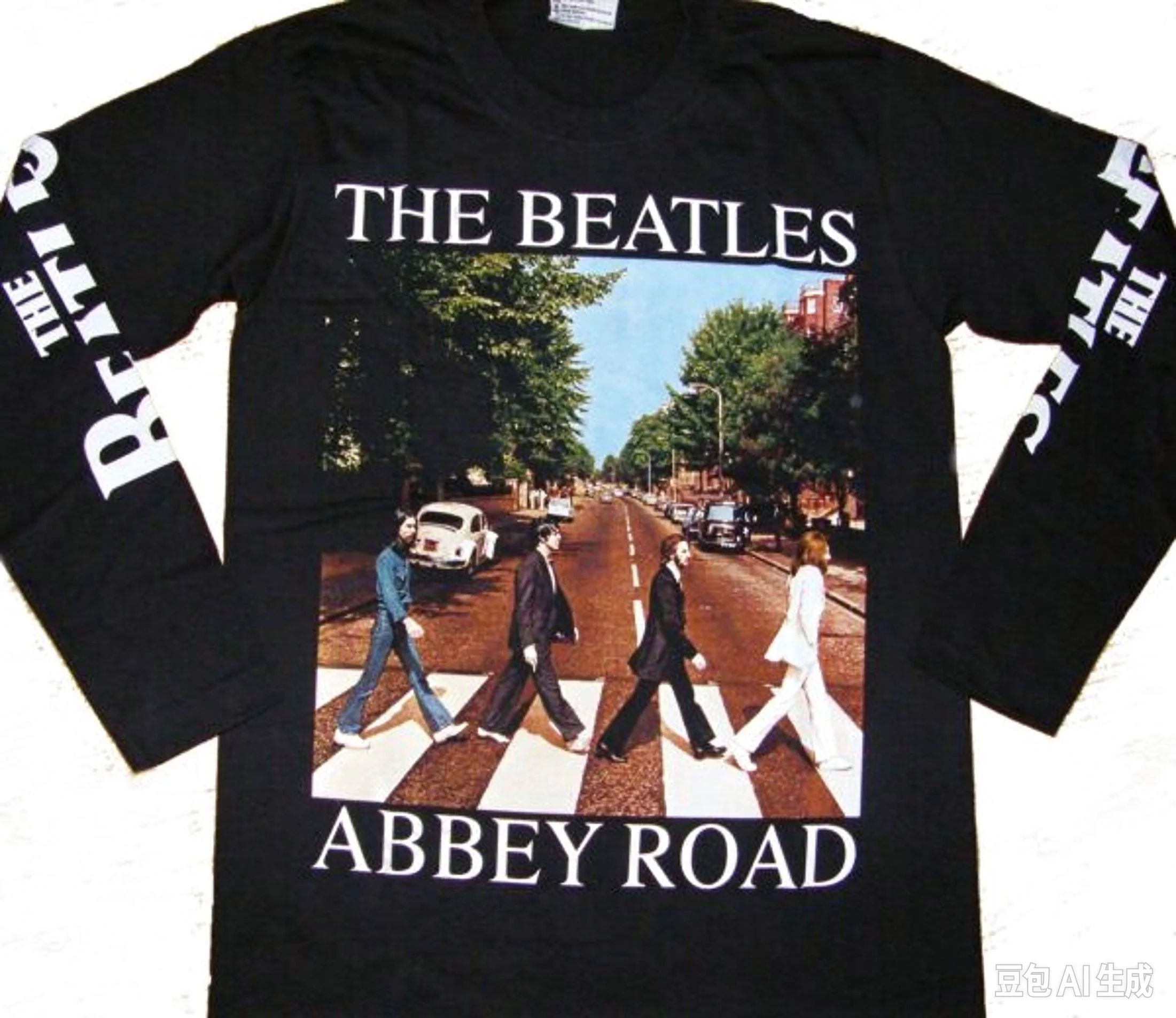 The Beatles Album 3D Print Tshirt Men Women Fashion Breathable Hip Hop Tops Tees Mens Rock Band Long Sleeve T-shirt Men Clothing