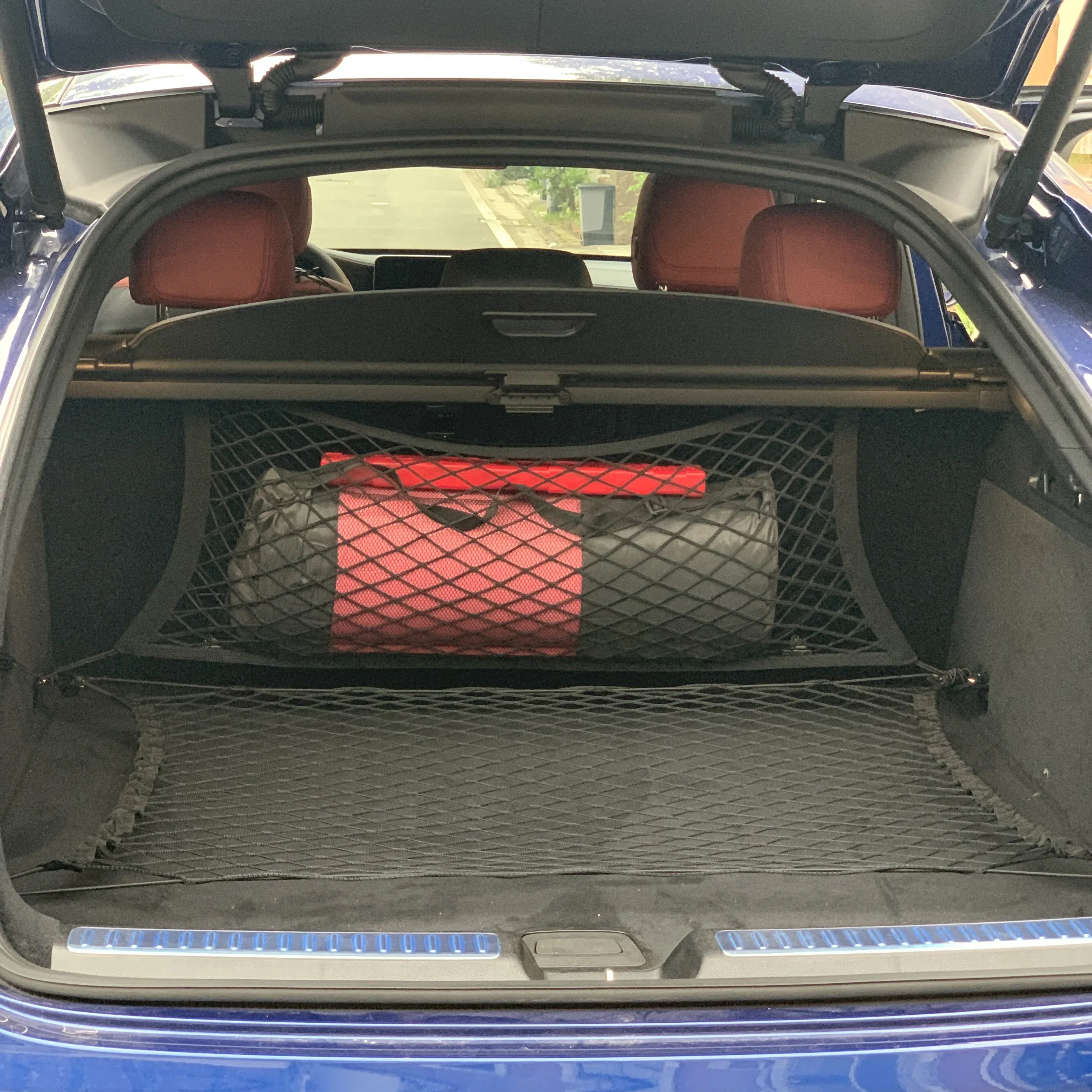 Siatka bagażnika samochodowego do Skody Octavia Yeti Roomster Fabia Rapid Superb KODIAQ Citigo KAMIQ KAROQ SCALA VISION X — zdjęcie 2