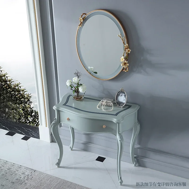 

Girls Women Vanity Table Drawer Nordic European Makeup Vanity Table Luxury Home Meubles De Chambre Furniture Decoration