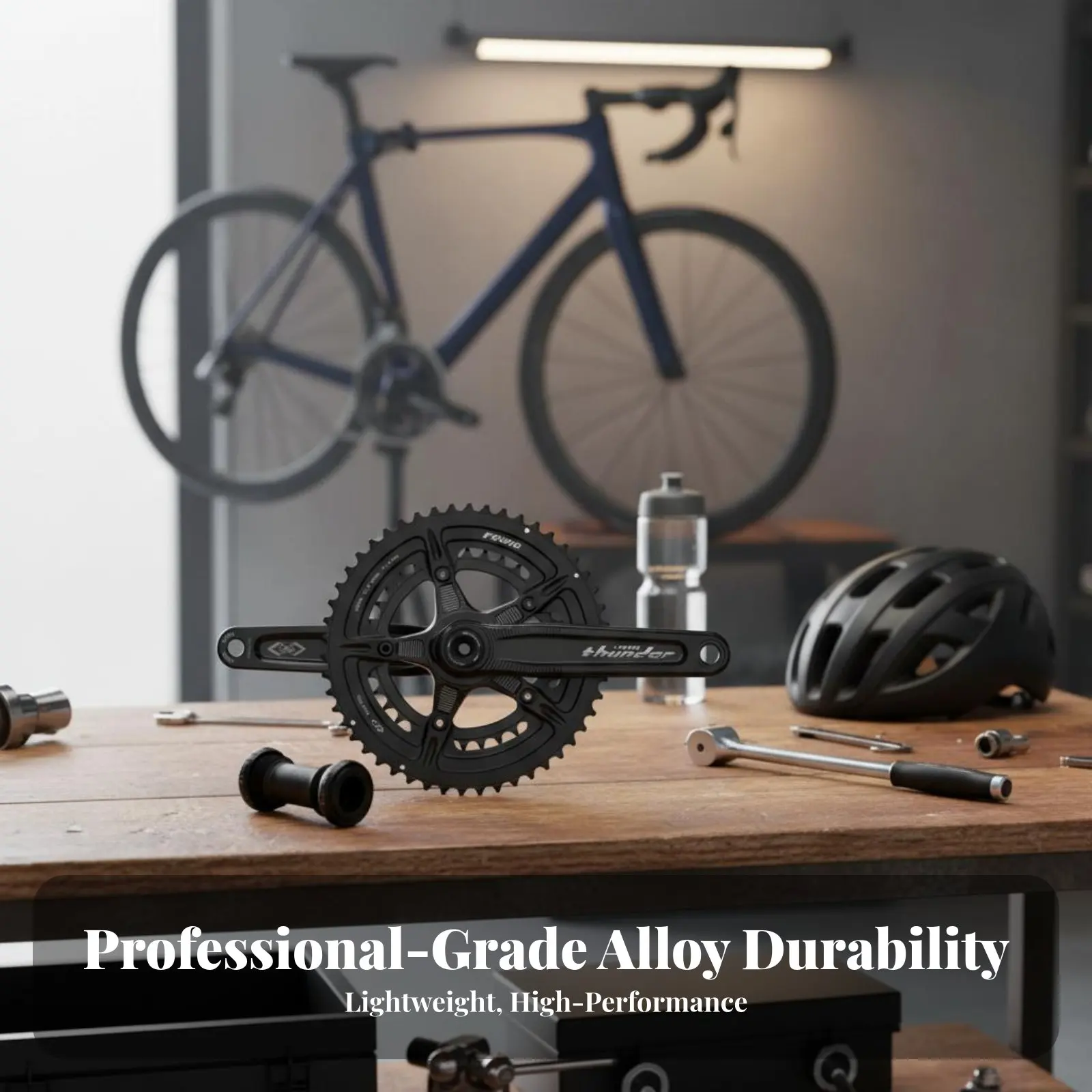 

Высокопрочный полый интегрированный шатун для велосипеда из алюминиевого сплава, легкий дизайн, обработка на ЧПУ