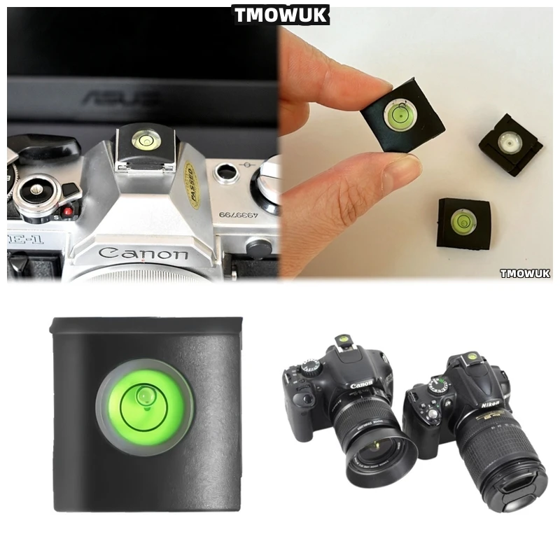 

For NIKON D3X D5000 D7500 D90 D3200 D810 D610 Z5 D600 D780 Hot Shoe Cover Cap DSLR Camera Flash Hot Shoe Bubble Spirit Level Acc