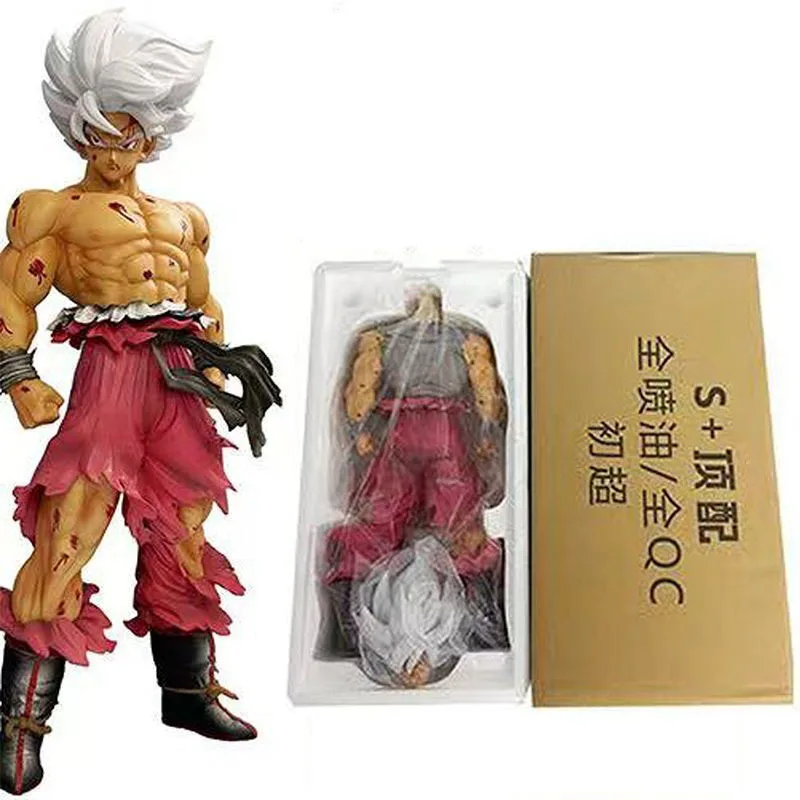 

Anime Dragon Ball Z Model Son Goku Action Figure 31cm Manga DBZ Super Saiyan Figurine Collectible Figuras GK Statue Gift for Kid