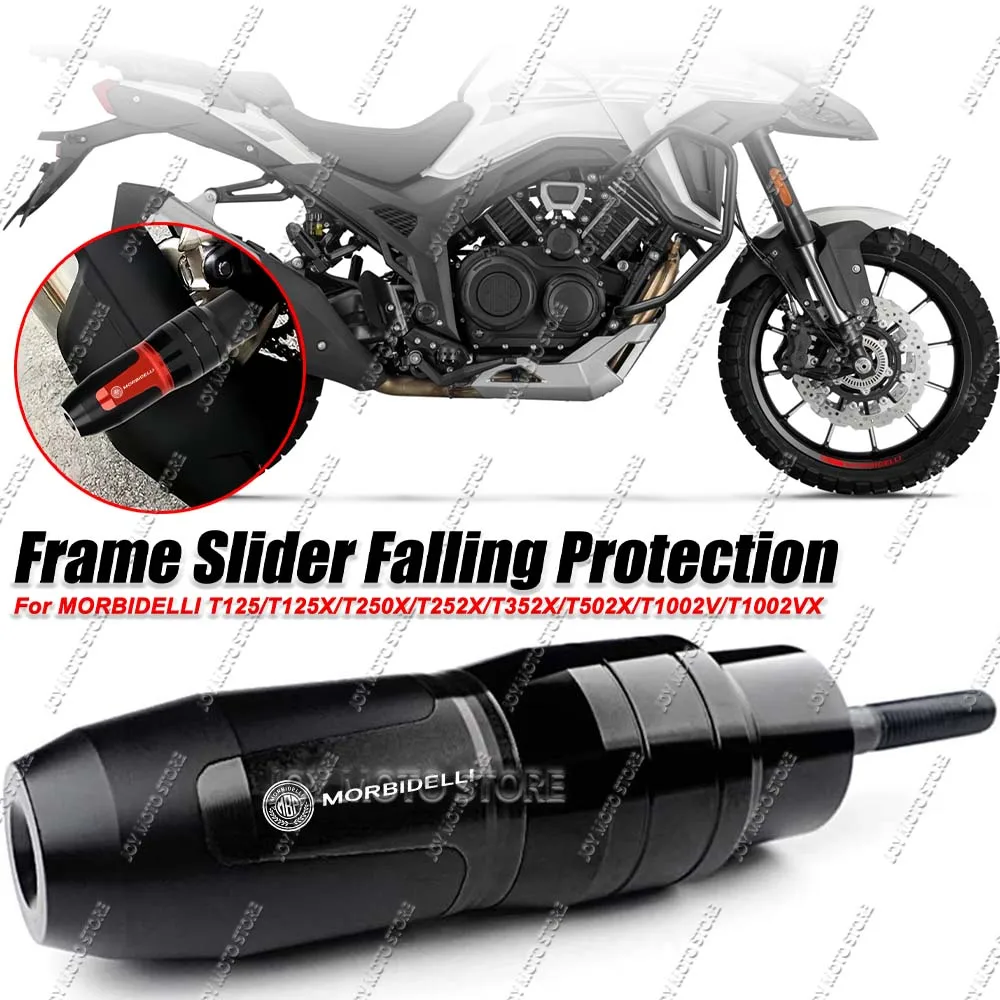 

For Morbidelli MBP T125 T125X T250X T525X T352X T502X T1002VX Motorcycle CNC Accessoires Falling protection Exhaust Slider Crash