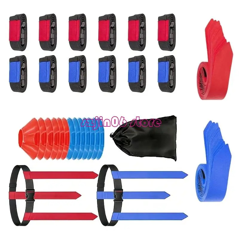 xxuf-strong-pvc-football-gear-includes-belts-markers-cones-for-team-practice