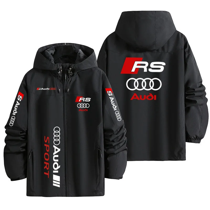

Audi Windproof Waterproof Motorcycle Jacket for Daily Travel Casual Outdoor Use