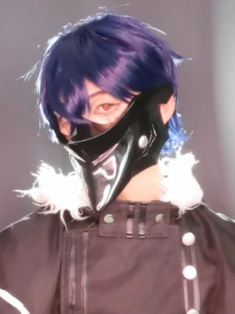 

Anime Ghoul Kirishima Ayato Cosplay Masks Headwear Cosplay Costume Kirishima Ayato Accessories For Women Men Halloween Costume