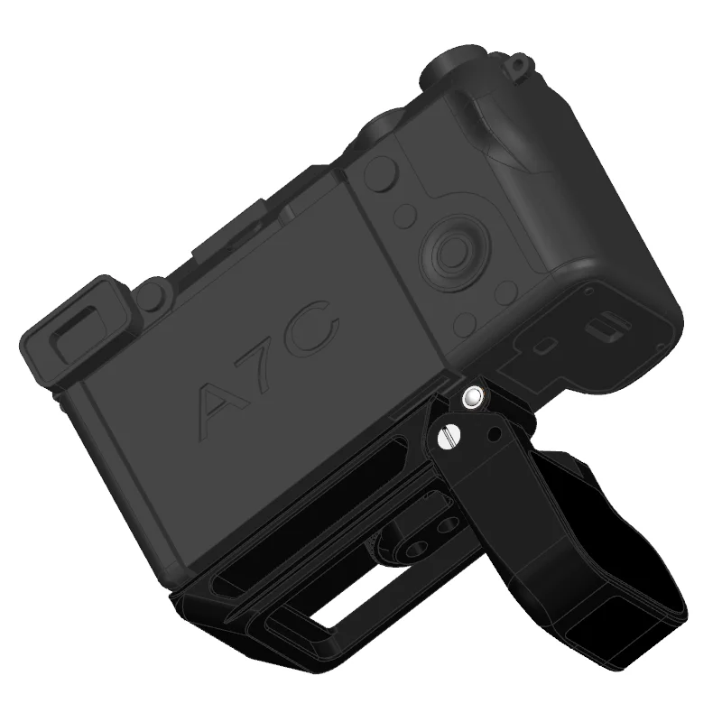 WEPOTO A7C Handgrip Quick Release Plate L Bracket Compatible with SONY A7C Camera GP-A7C