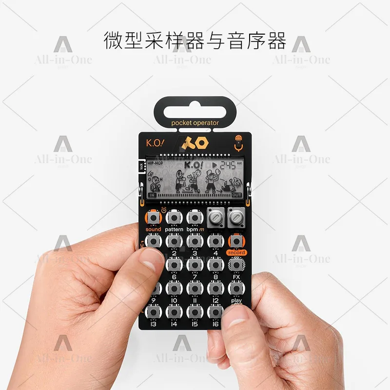 For Teenage Engineering Pocket Synthesizer PO-33 K. O! Handy Sampler Sequencer