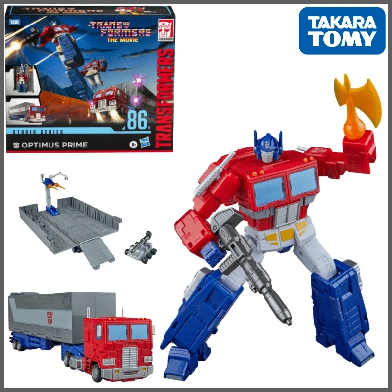 En stock TransformersSS Series SS-86 31C Clase Optimus Prime Personaje de anime Figura de acción Modelo Juguete Colección de regalo una pieza