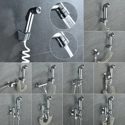ABS Bidet Shattaf Douche Spray Chrome Hygienic Muslim Toilet Hand-held Toilet Plating Spray Nozzle Sprinkler Shower Head Bidet