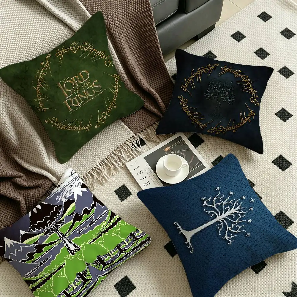 L-lord of the Rings Pillow Cover for Bedroom Room and Living Room Sofa Decorative Cushion Cover
