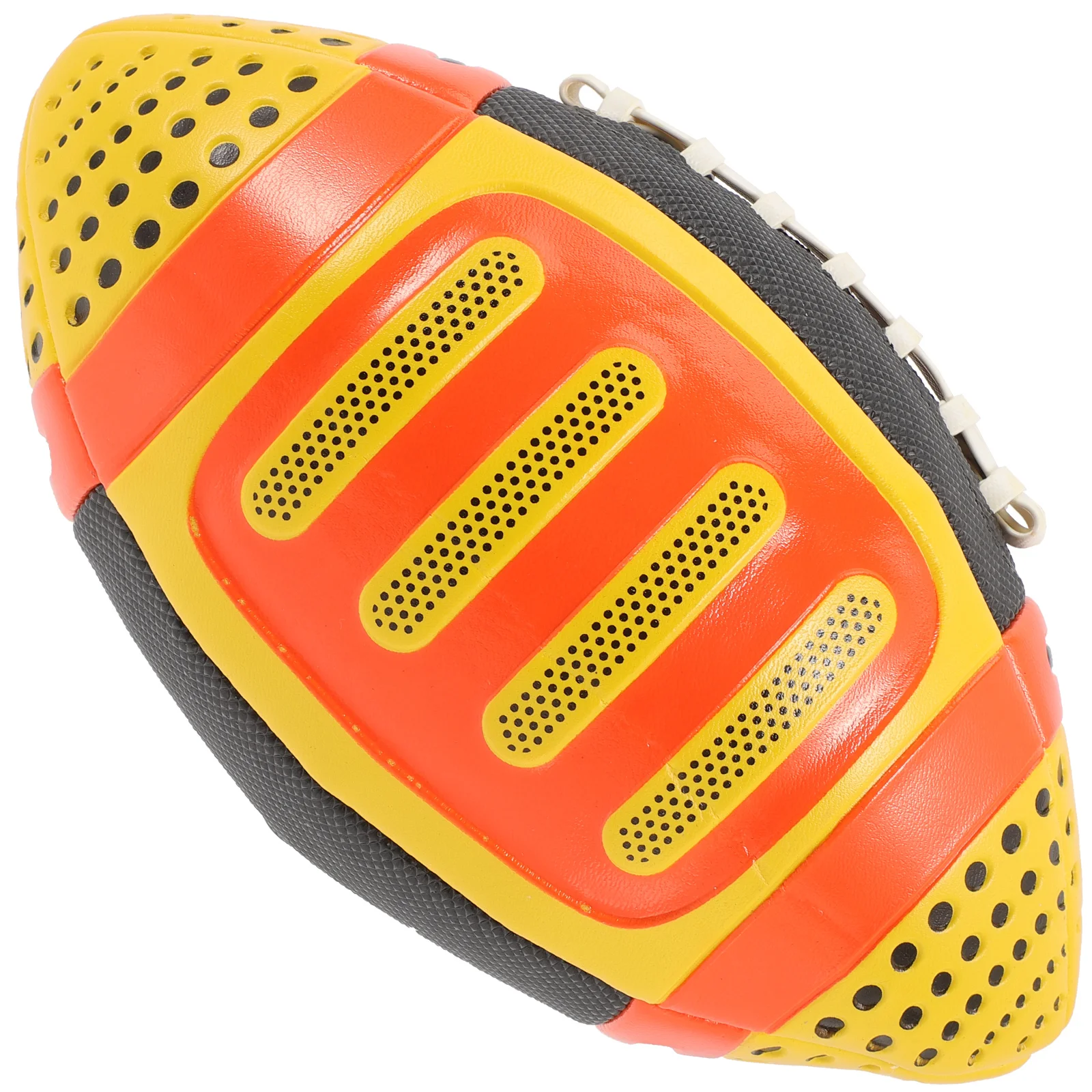 

1pc Kids Rugby Toy Safe PU Material Yellow Kids Ball Toy Color Children Student Sports Outdoor Play Team Sport