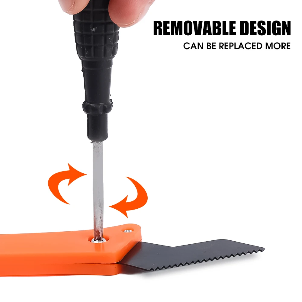 Professional Tile Gap Repair Hook Knife for Cleaning Removal Old Grout Tungsten Steel Joint Notcher Hand Construction Tools