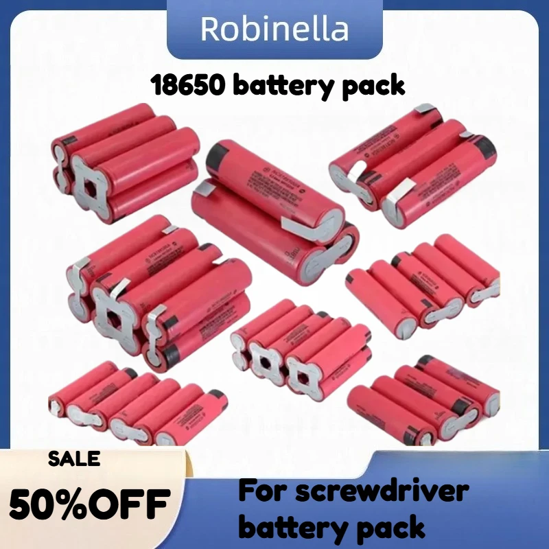 Customizable NCR18650GA 2S-5S Battery Pack 3500-7000mAh for Laboratory Instruments, Research Equipment, and Testing Devices