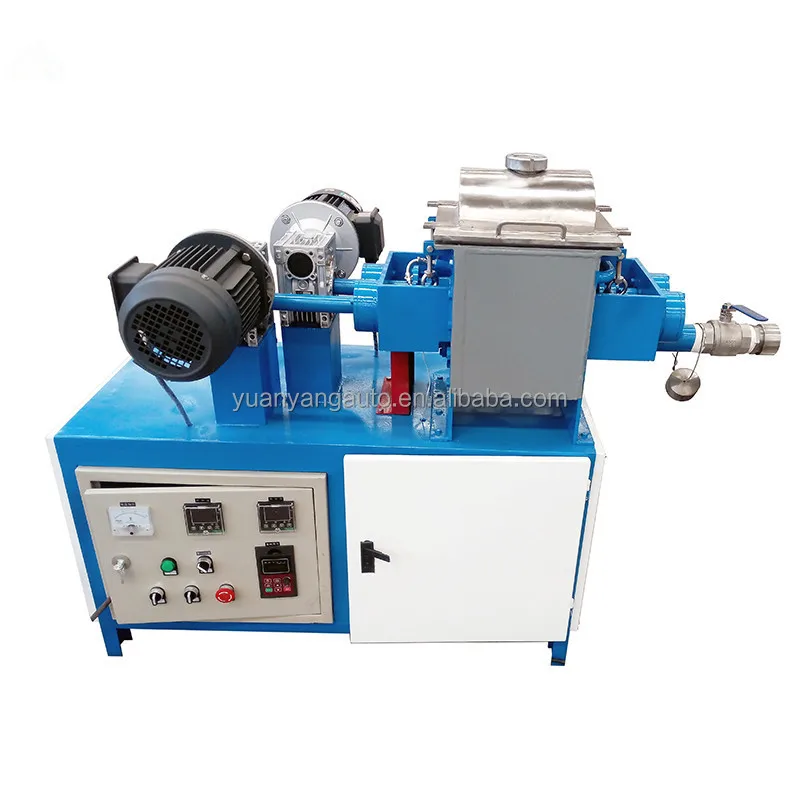 10L Lab Sigma Kneader Double Z blade Screw Extrusion Gum base Vacuum Kneading Mixer Machine for Silicone rubber/Sealant/Pigment