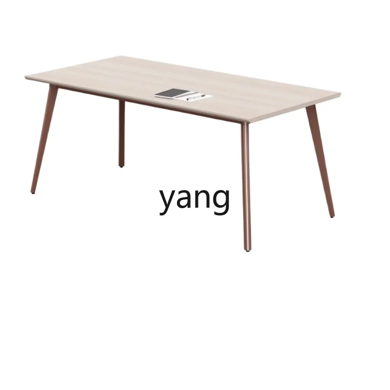 

LMMfurniture simple modern conference table company reception training negotiation rectangular office strip table