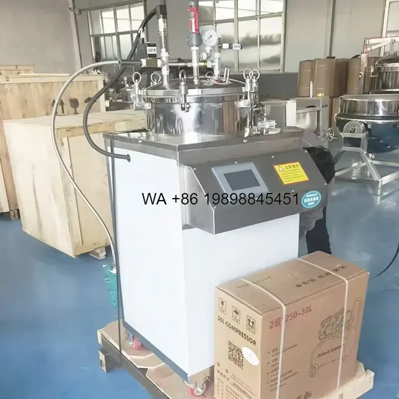 Wmwmnu for Desktop Vertical High Temp Back Pressure Retort Autoclave Compact Food Sterilizer for Home Factory Lab