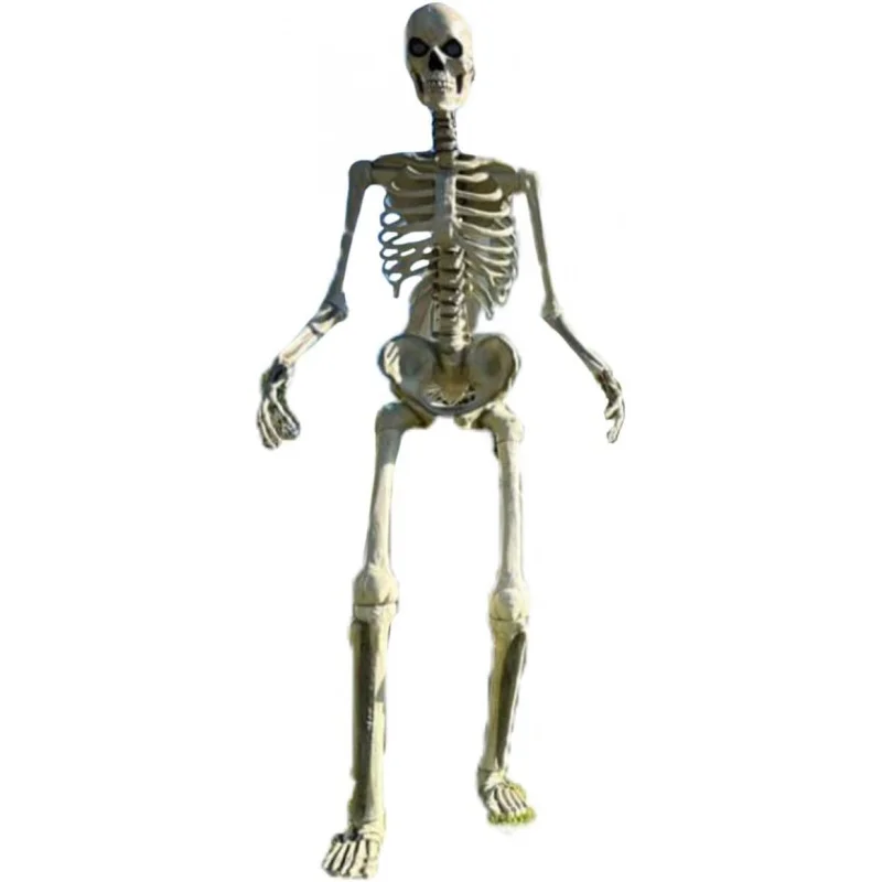 EQHome Accents 12 ft. Giant-Sized Skeleton with LifeEyes