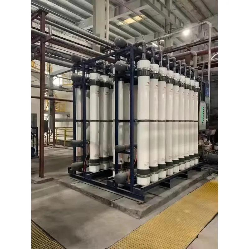 Industrial Ultrafiltration Water Treatment System 10000 LPH With High Efficiency Pump Membrane