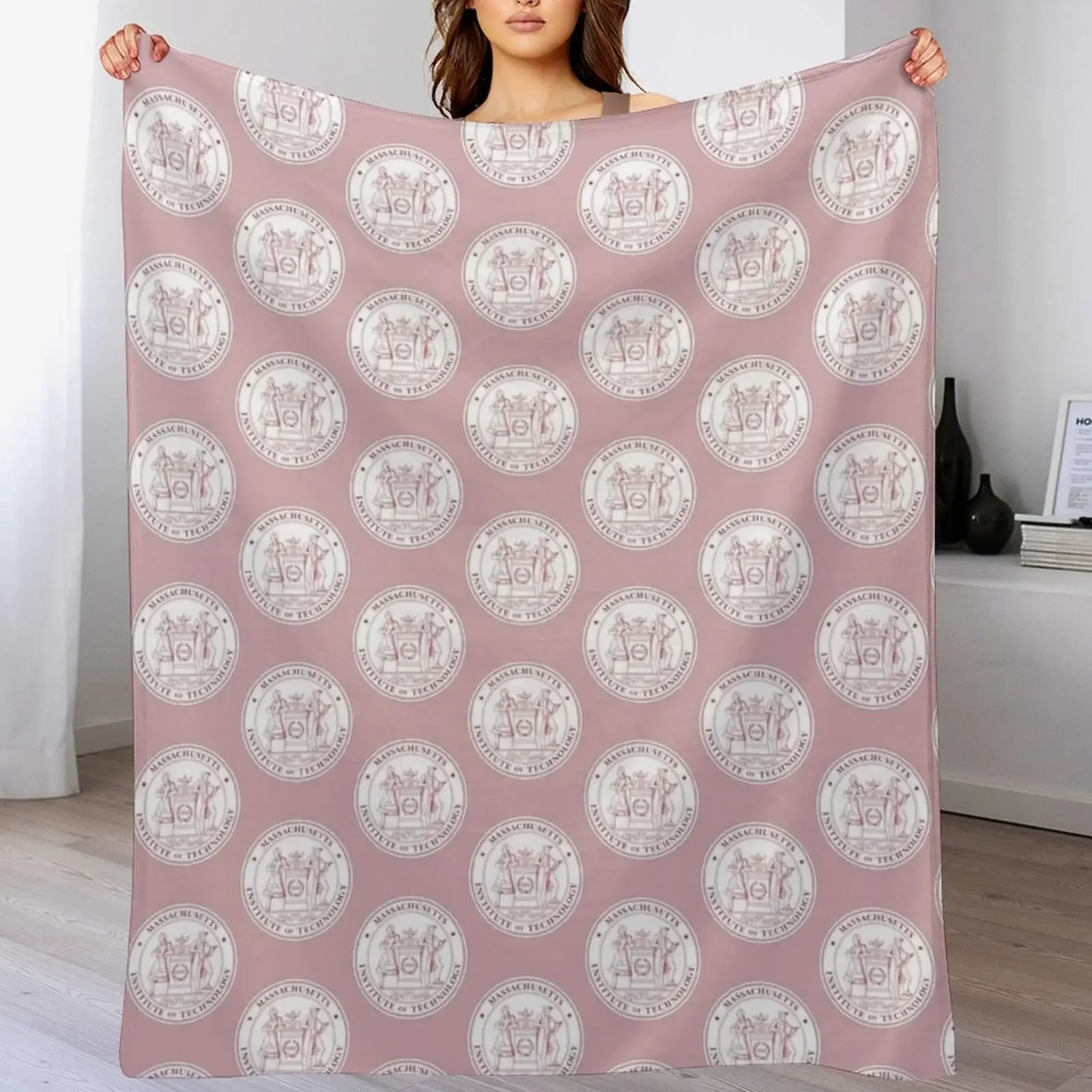 

Massachusetts Tech Throw Blanket valentine gift ideas cosplay anime Blankets For Sofas Moving Blankets