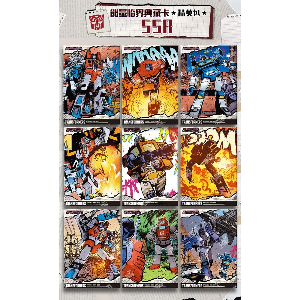 بطاقات مجموعة محولات KAYOU الأصلية شخصيات IP كرتونية كلاسيكية أوبتيموس برايم بطاقات إبداعية متحركة هدية هواية للأولاد #4