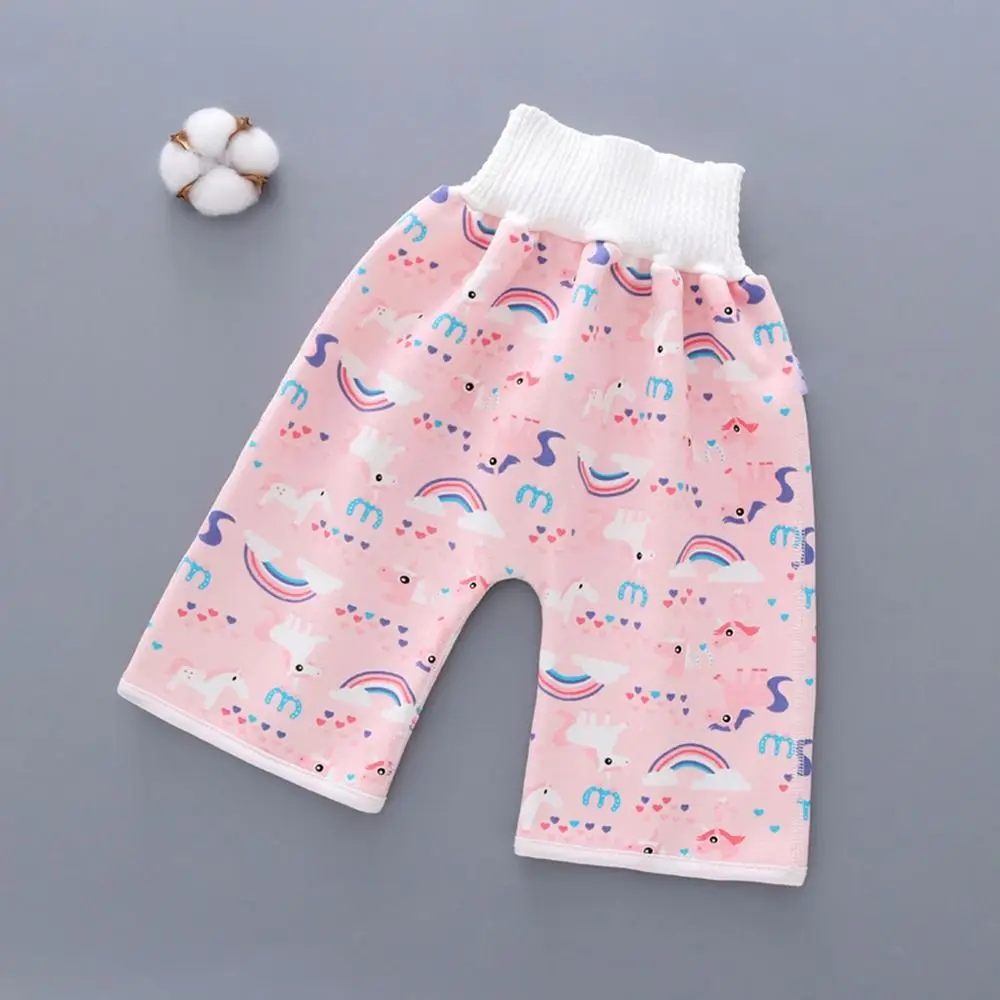 Pannolino per bambini impermeabile pantalone impermeabile in cotone a prova di perdite letto per dormire vasino Trainining Anti-perdita laterale