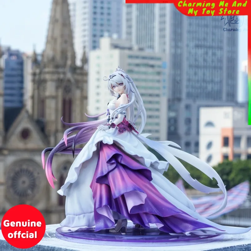 Figuras de acción originales Honkai Impact 3 Kiana ·Yeyao 1/7 Ver, muñeca coleccionable en miniatura, juguete de moda, regalos de decoración de dibujos animados