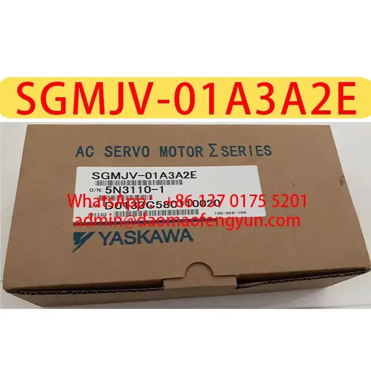 Genuine original SGMJV-01A3A2E Brand New Servo Motor Original Genuine Fast shipping，SGMJV 01A3A2E