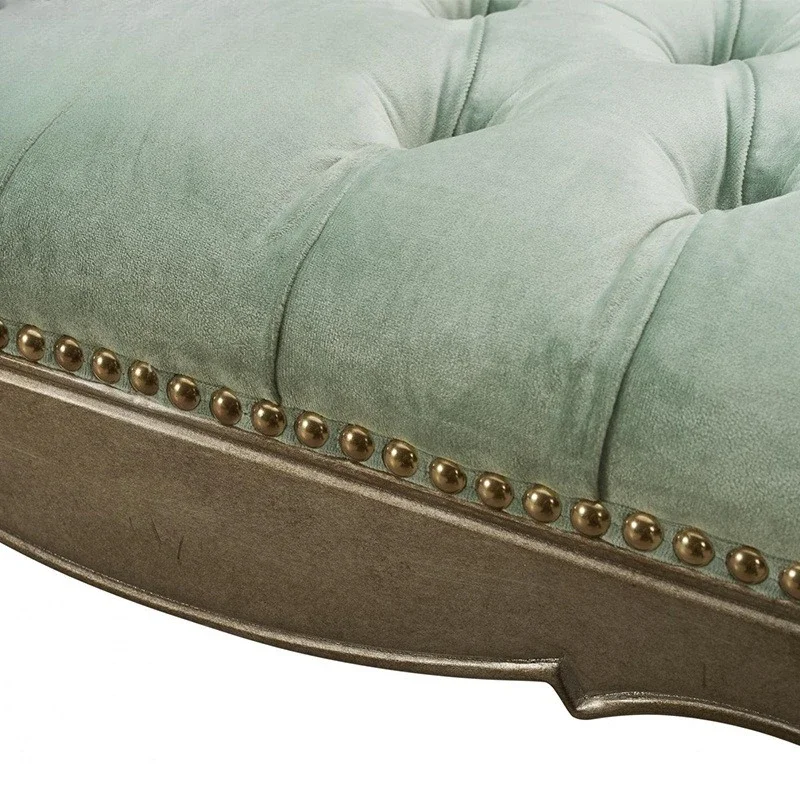 

Bedroom French dressing table and chair combination fabric decorative chair simple and light luxury