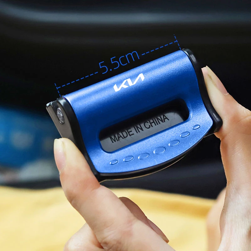 أحزمة مقعد بشعار السيارة ملحقات مشبك بلاستيكي قابل للتعديل لكيا KN GT-Line سبورتاج Ceed ريو بيكانتو سورينتو سول سيراتو فينجا