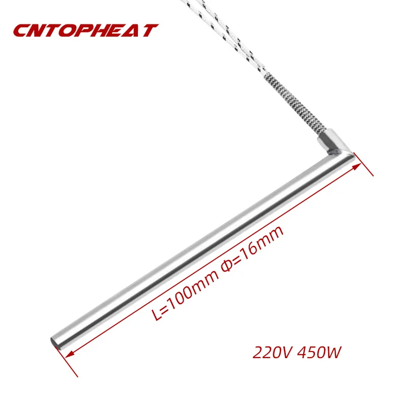 16mm Cartridge Heater Right Angle Type Heater 220v Stainless Steel Heating Element Tubular Heater