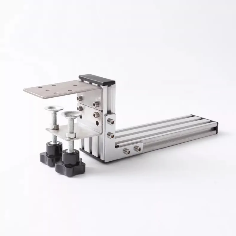 Desktop Aluminum Profile Manual Transmission Bracket Simulator Fixture Rack Suitable for Magic Claws